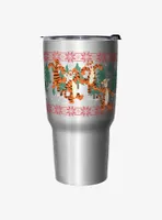 Disney Winnie The Pooh Tigger Ugly Christmas Travel Mug