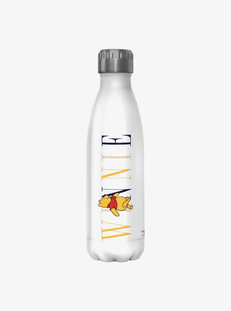 Disney Winnie The Pooh Winnie Logo Water Bottle