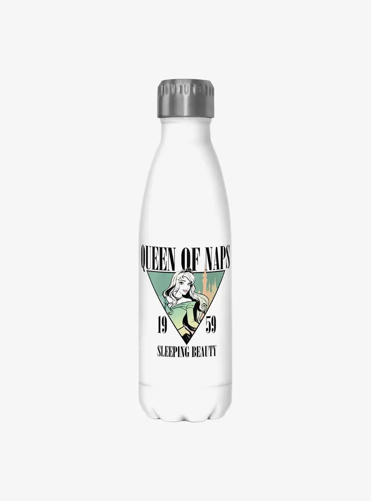 Disney Sleeping Beauty Aurora Queen of Naps Water Bottle