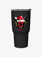 Stranger Things Santa Hellfire Demon Travel Mug