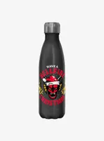 Stranger Things Have A Hellfire Christmas Water Bottle