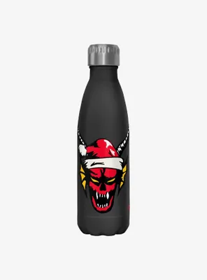 Stranger Things Santa Hellfire Demon Water Bottle