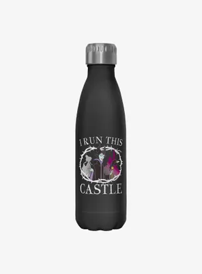 Disney Villains Maleficent I Run This Castle Water Bottle