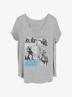 Star Wars Boba Fett Screenshots Girls T-Shirt Plus