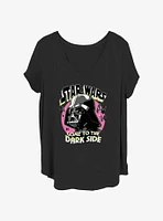 Star Wars Dark Side Dude Girls T-Shirt Plus