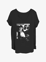 Star Wars Grunge Solo Poster Girls T-Shirt Plus