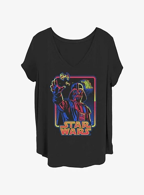 Star Wars Hypercolor Vader Choke Hold Poster Girls T-Shirt Plus