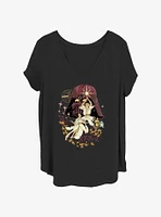 Star Wars Japanese Style Skywalker Art Girls T-Shirt Plus