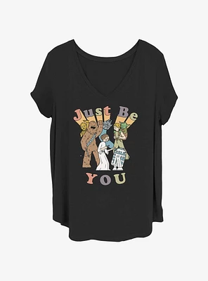 Star Wars Just Be You Girls T-Shirt Plus