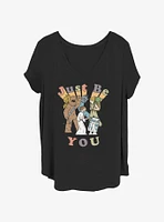 Star Wars Just Be You Girls T-Shirt Plus