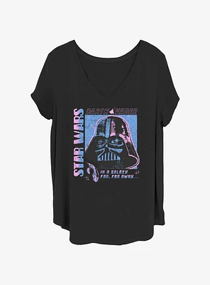 Star Wars Pop Style Darth Vader Girls T-Shirt Plus