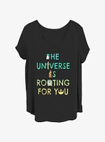 Star Wars The Universe Is Rooting For You Girls T-Shirt Plus