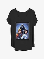 Star Wars Skywalker Family Portrait Girls T-Shirt Plus