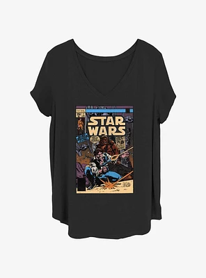 Star Wars Han Solo Comic Girls T-Shirt Plus
