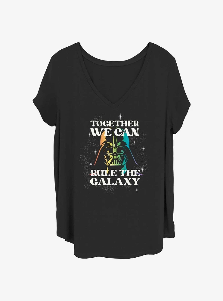 Star Wars Together We Can Rule The Galaxy Girls T-Shirt Plus
