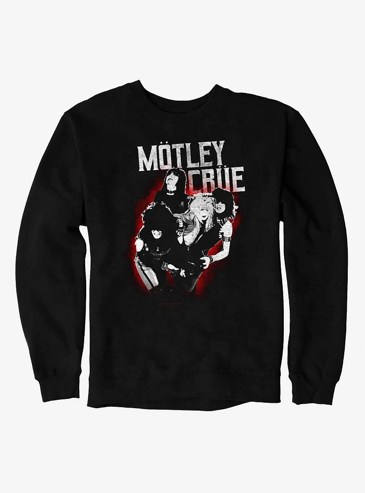 Motely Crue Group Photo Sweatshirt