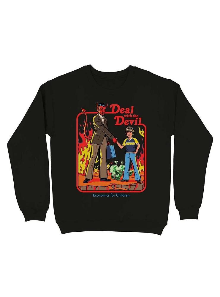 Deal with the Devil Sweatshirt By Steven Rhodes