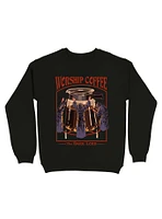 Worship Coffee Sweatshirt By Steven Rhodes