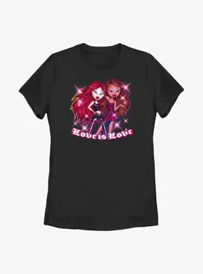 Bratz Nevra & Roxxi Womens T-Shirt