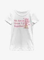 Marvel Guardians of the Galaxy We Are Groot Together Youth Girls T-Shirt