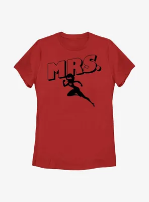 Disney Pixar Incredibles Mrs. Incredible Shadow Womens T-Shirt