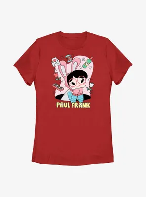 Paul Frank Bunny Girl Valentine Womens T-Shirt