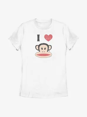 Paul Frank I Heart Monkey Womens T-Shirt