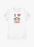Paul Frank I Heart Monkey Womens T-Shirt
