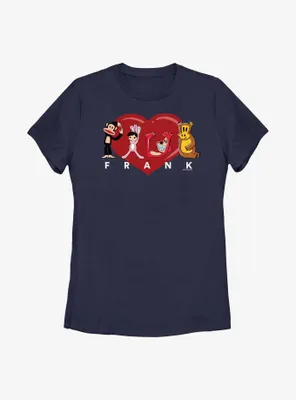 Paul Frank Love Characters Womens T-Shirt