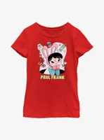 Paul Frank Bunny Girl Valentine Youth Girls T-Shirt