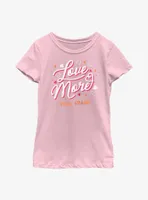 Paul Frank Love More Youth Girls T-Shirt