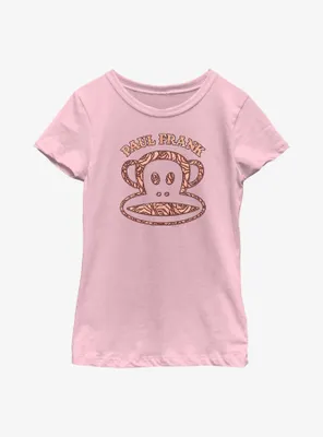Paul Frank Monkey Face Icon Youth Girls T-Shirt