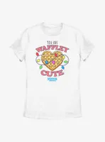 Stranger Things Heart Waffley Cute Womens T-Shirt