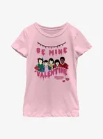 Stranger Things Be Mine Valentine Youth Girls T-Shirt