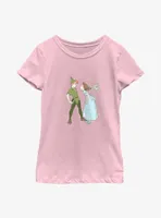 Disney Tinker Bell Peter & Wendy Kiss Youth Girls T-Shirt