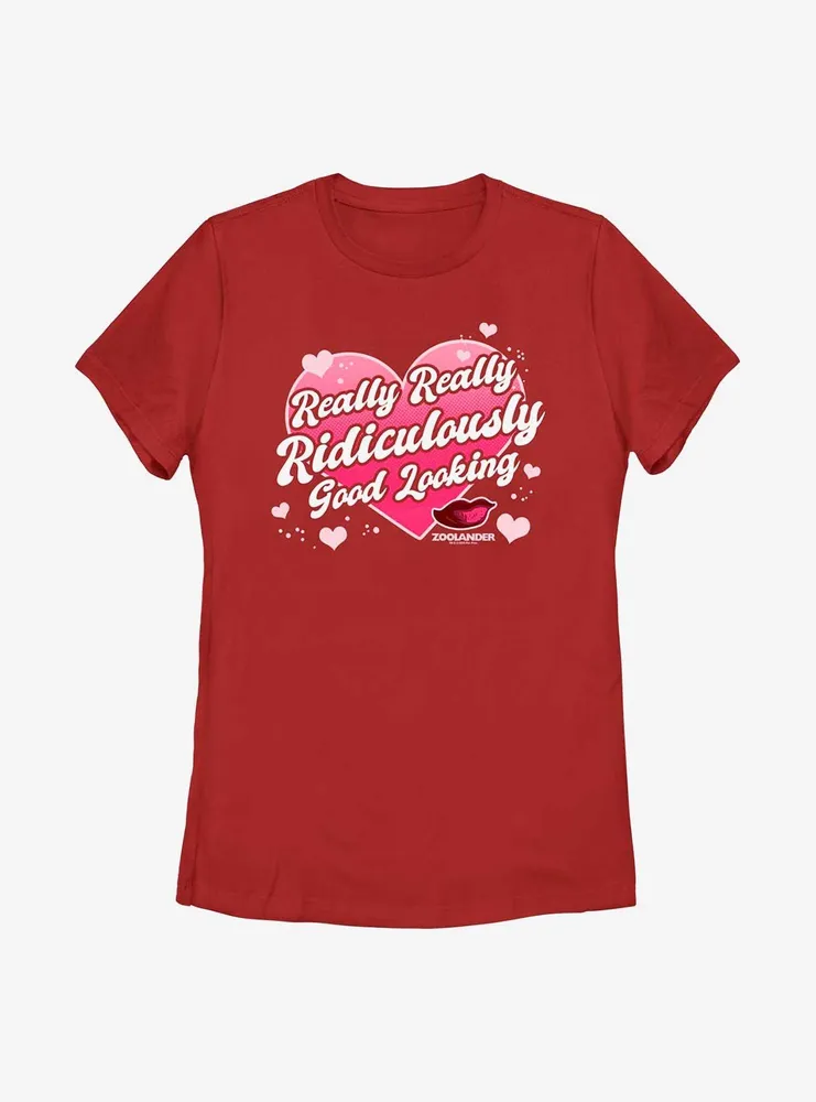 Zoolander Ridiculous Valentine Womens T-Shirt