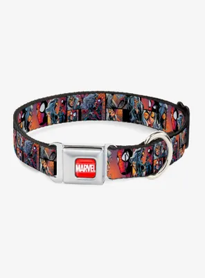 Marvel Avengers Spider-Man Black Cat Seatbelt Buckle Pet Collar