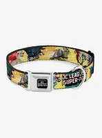 DC League Of Super Pets Superhero Pet Seatbelt Buckle Collar