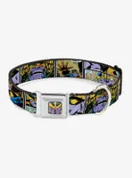 Marvel Avengers Thanos Comic Scene Seatbelt Buckle Pet Collar