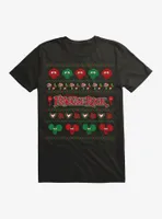 Jim Henson's Fraggle Rock Ugly Christmas Sweater Pattern T-Shirt