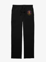 Wednesday Nevermore Academy Crest Pajama Pants