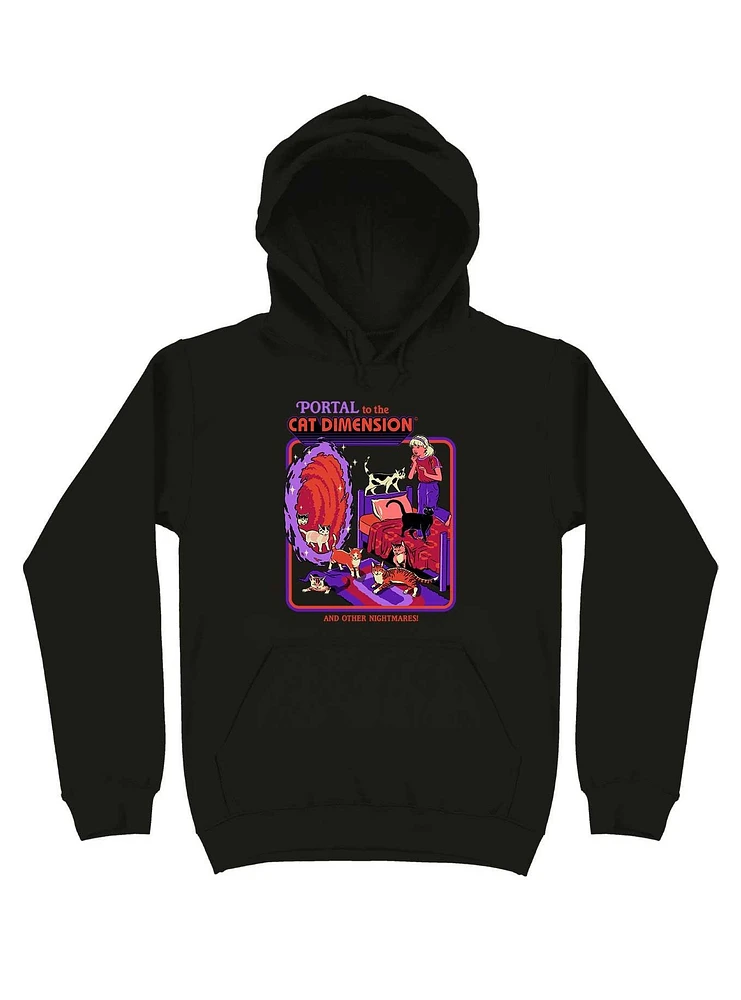 The Cat Dimension Hoodie By Steven Rhodes