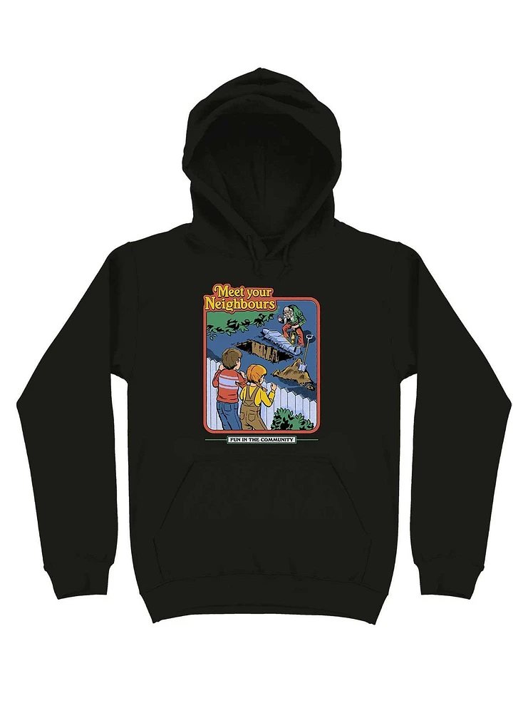 Meet Your Neighbours Hoodie By Steven Rhodes