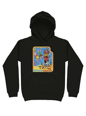 Diving For Treasure Hoodie By Steven Rhodes