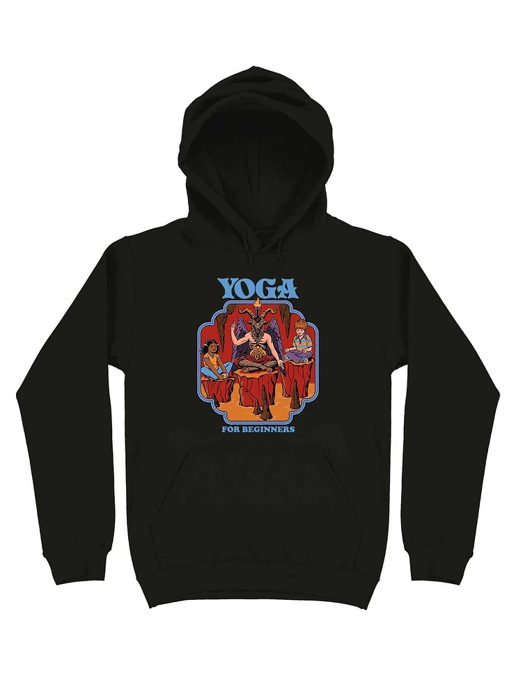 Yoga For Beginners Hoodie By Steven Rhodes