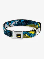 DC Comics Justice League Batman Scene1 Seatbelt Buckle Pet Collar