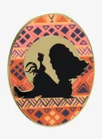 Disney Moana Heihei & Moana Silhouette Enamel Pin - BoxLunch Exclusive