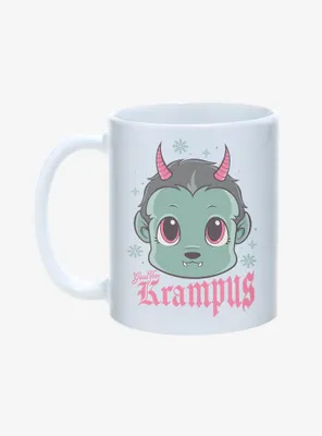 Krampus Chibi Holiday Greetings Mug 11oz