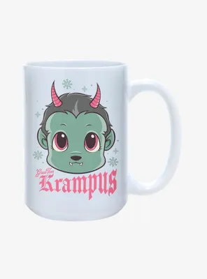 Krampus Chibi Holiday Greetings Mug 15oz