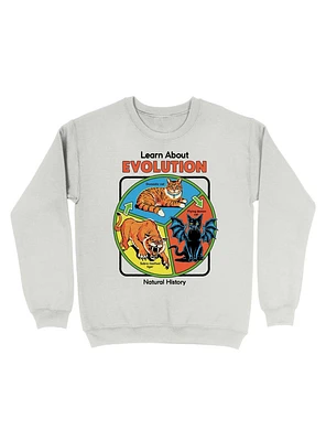 Learn About Evolution Sweatshirt By Steven Rhodes